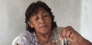 Antonia Purificación Gutiérrez confeccionó la manta de vicuña que recibirá Michelle Obama