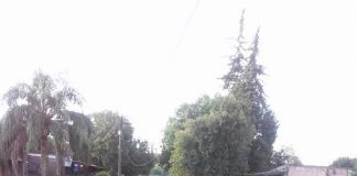 El zanjón avanza hacia las casas