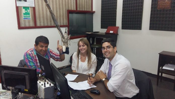 Jorge Luis Rodríguez Robledo en la radio LV7
