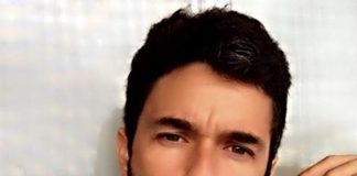 Mariano Martínez y una foto que generó polémica en las redes sociales.