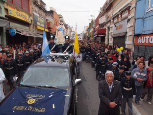Anfitriona, la Virgen de la Merced