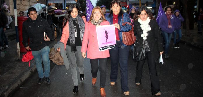 Beatriz Ávila en Marcha Ni una menos Beatriz Ávila en Marcha Ni una menos