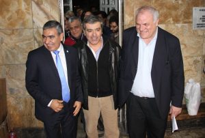 Alfaro, Cano y Masso se mostraron unidos