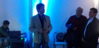 Sebastián Giobellina, presidente del ETT habla a los periodistas