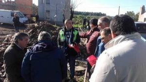 Autoridades constatan la presencia de bolsas con residuos patógenos