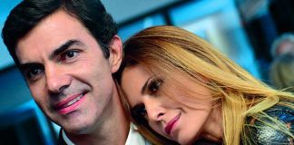 En la cuenta de twitter de Tinelli, anunció la fecha de casamiento de Urtubey y Macedo.