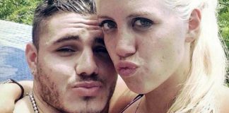 Después de unas vacaciones agitadas en Buenos Aires, Wanda volvió a Milán con su familia.