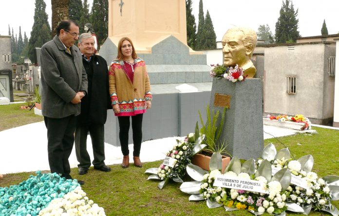 Acto aniversario muerte Juan Domingo Perón