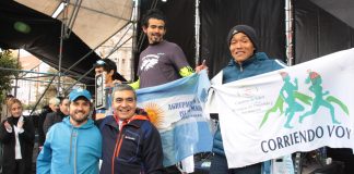 Maratón de la Bicentenario entrega trofeos 42 km