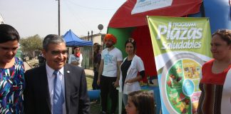 El intendente Germán Alfaro en el Municipio en los Barrios