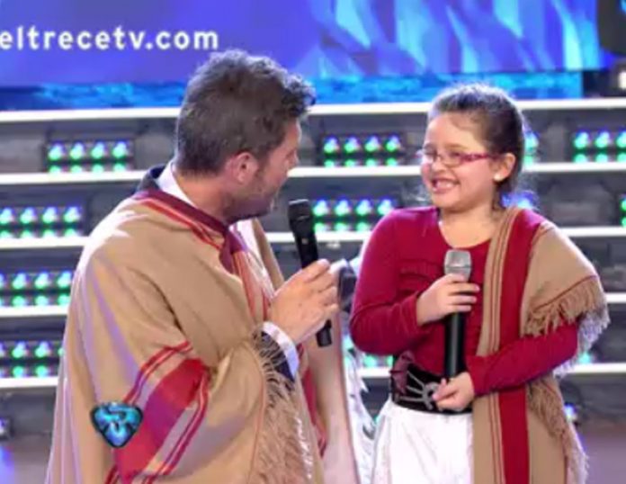 Una noche especial pasó la niña Constanza en el programa de Marcelo Tinelli.