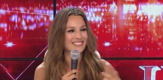 La modelo se mostró furiosa con "Los Ángeles de la mañana", el programa de Ángel de Brito y le agarró un ataque de nervios durante esta mañana.