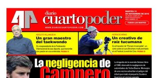 Tapa-Diario Cuarto Poder edición-impresa semanal 15-11
