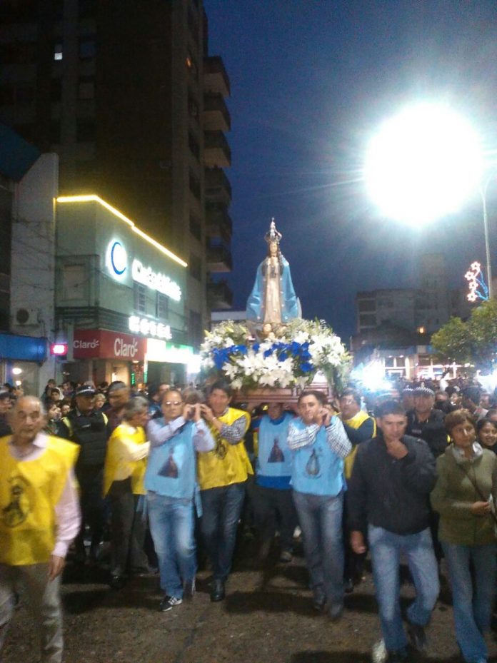Procesión de la Virgen
