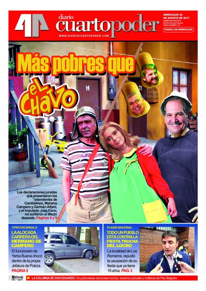 Tapa edición 30-08-2017