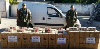 Gendarmes en un procedimiento