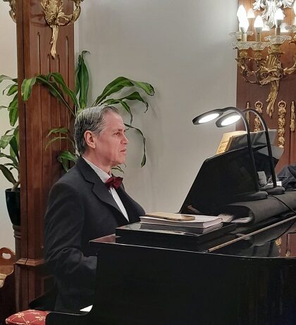 El Maestro Julio Lazarte y Gabriela Canaviri interpretarán obras de Bach en la Sociedad Francesa