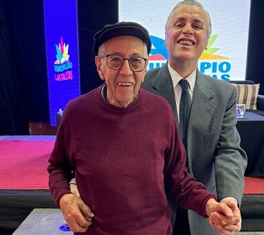 Julio Lazarte y Héctor Gatica chica