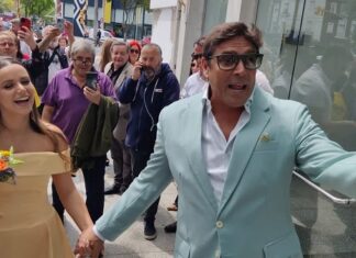 Matías Alé y Martina Vignolo se casaron en Mar del Plata