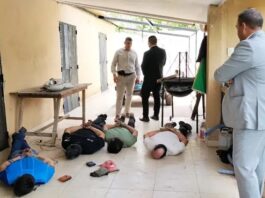 El jefe de la URN usaba a presos y policías para construir su casa de El Cadillal policia