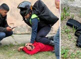 Motochorros atacaron a una chica en la avenida Colón: uno fue detenido robo