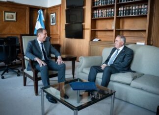 Jaldo se reunió con el ministro del Interior para avanzar en acuerdos entre Tucumán y la Nación