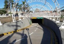 Jaldo invirtió $ 150 millones para recuperar los túneles de las calles Córdoba y Mendoza tunel