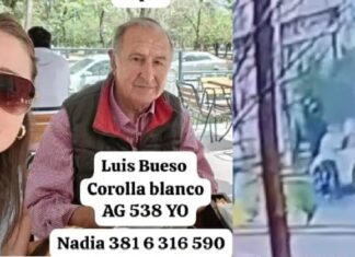 Continúa la búsqueda del comerciante Luis Bueso desaparecido en Famaillá desaparecido