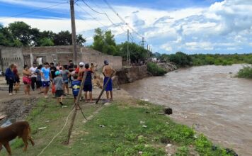 El avance del río Salí pone en jaque al barrio Las Piedritas de la ciudad capital las piedritas