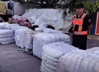 En el Operativo Lapacho secuestran ropa de contrabando que iba a Buenos Aires secuestro