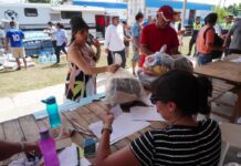 Entregan donaciones de carne y alimentos a los pobladores de La Madrid la madrid