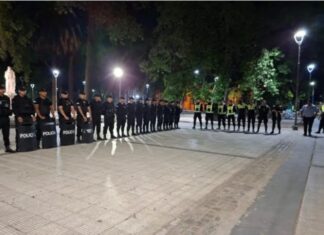 Último Primer Día: no se registraron incidentes en la vía pública policia