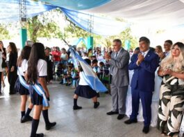 Jaldo abrió el ciclo lectivo 2026 de Tucumán en una escuela pública de Alderetes jaldo