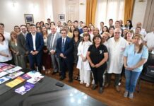 Lanzan la campaña de vacunación antigripal con la presencia de Jaldo jaldo