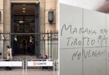 Amenazas de ataques a tiros en dos colegios de la Capital: investigan mensajes colegios