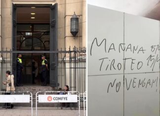 Amenazas de ataques a tiros en dos colegios de la Capital: investigan mensajes colegios