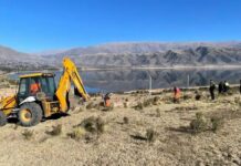 Pusieron fin a otra usurpación en las tierras fiscales en la reserva de La Angostura la angostura