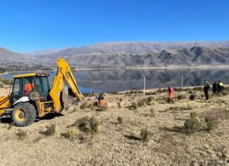 Pusieron fin a otra usurpación en las tierras fiscales en la reserva de La Angostura la angostura