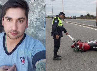 Un motociclista de 37 años perdió la vida en un accidente en Concepción choque