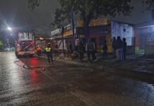 Se produjo un incendio en un local de comidas de avenida Colón al 1.200 incendio