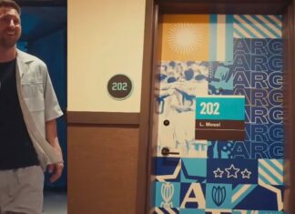 El detalle de la habitación de Messi en el hotel de la selección argentina que causa furor messi