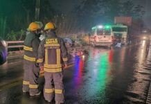 Un motociclista perdió la vida tras un accidente cerca de Acheral, en Monteros choque