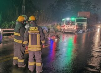 Un motociclista perdió la vida tras un accidente cerca de Acheral, en Monteros choque