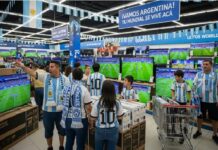 La fiebre del Mundial de Fútbol dispara la venta de televisores televisores