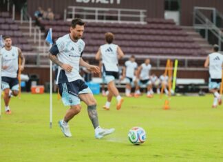 La Selección Argentina tiene hoy su última prueba antes del debut mundialista seleccion