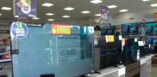 En los comercios, crecieron 50% las ventas de televisores, en especial los más grandes televisores