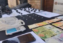Cinco aprehendidos y secuestro de drogas en distintos procedimientos