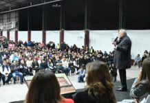 Jaldo dejó inauguradas las obras de remodelación del Club Social y Deportivo Alderetes