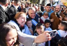 Jaldo encabeza los actos oficiales por el 210° Aniversario de la Independencia jaldo