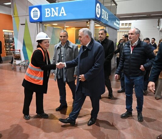 El Gobernador supervisó el inicio de las obras de remodelación en el Aeropuerto jaldo